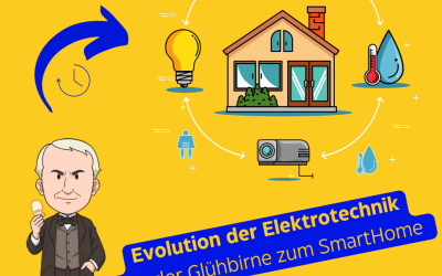 Die Evolution der Elektrotechnik: Von der Glühbirne zum Smart Home